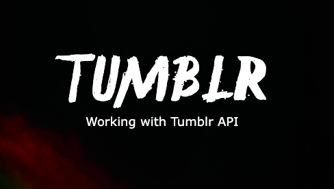 How to post Link to Tumblr's API