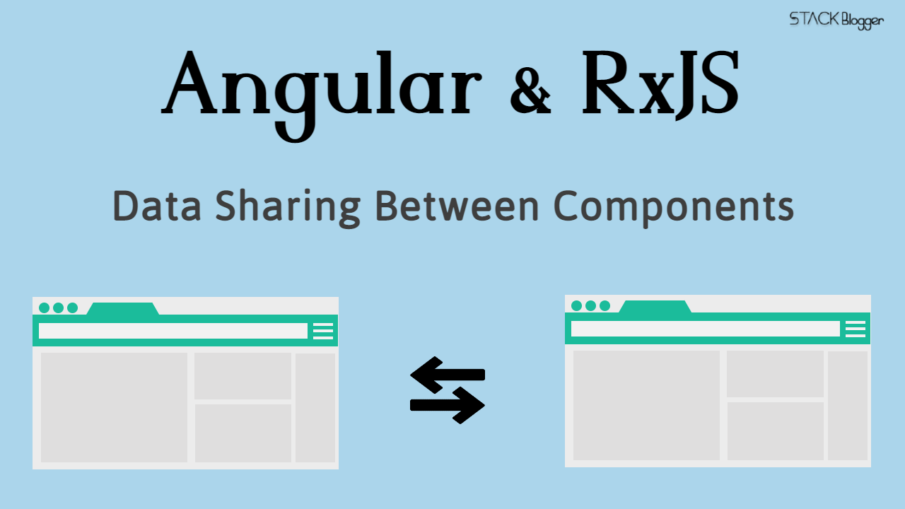 Angular RxJS Data Sharing Between Components-min
