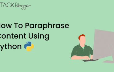 How To Paraphrase Content Using Python