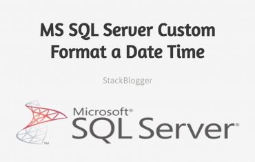 MS SQL Server: Select Custom Formatted Date Time